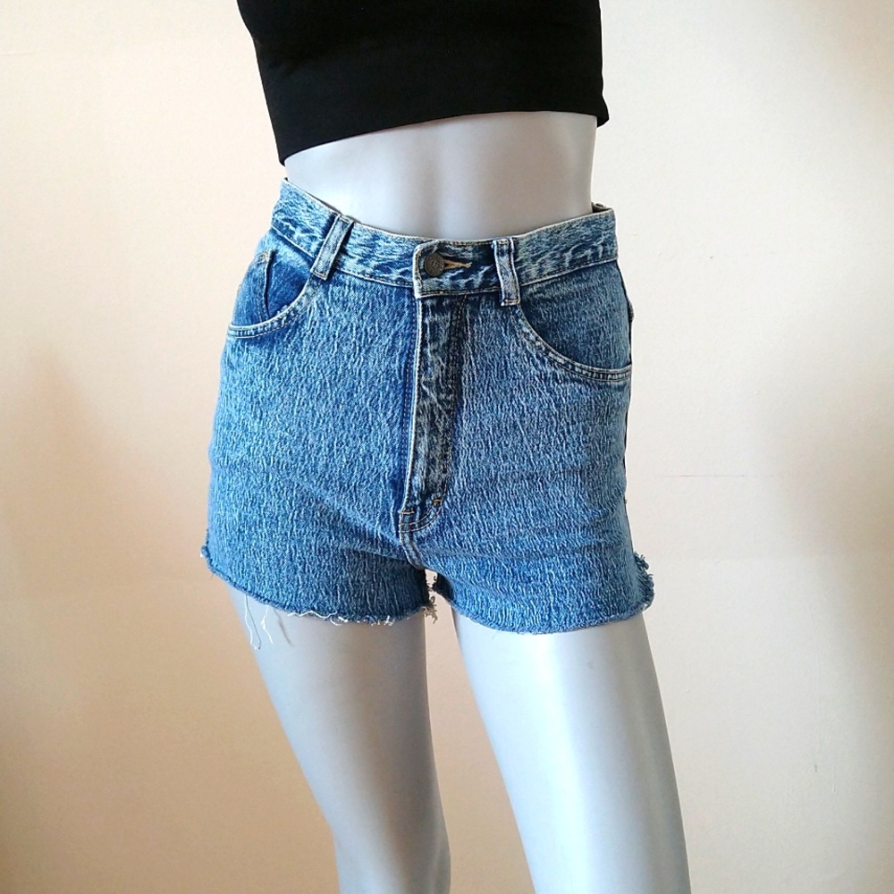 Vintage Acid Wash Jean Shorts